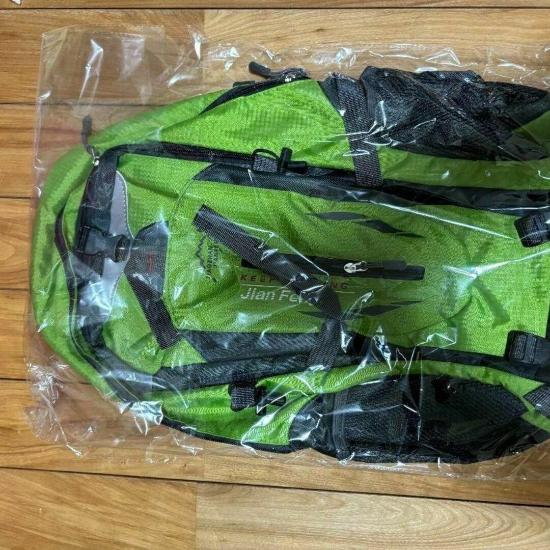 459 登山リュック 防災リュック 軽量 緑 防災用 アウトドア 大容量 対策 メンズのバッグ(バッグパック/リュック)の商品写真