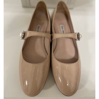 ミュウミュウ(miumiu)のお値下げ中です🌸MIU MIU🌸　37 size  ✨美品✨(ハイヒール/パンプス)