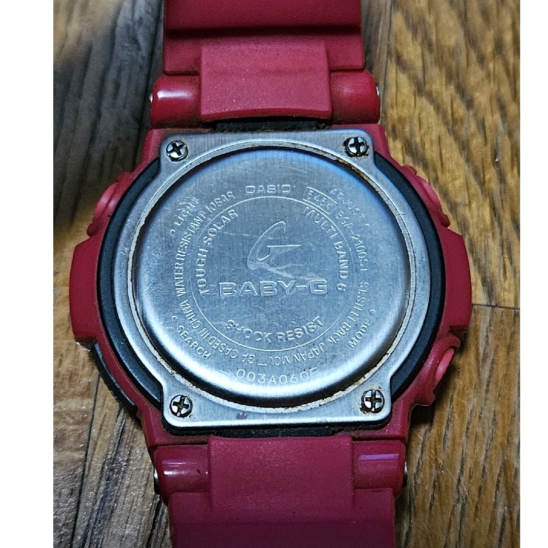CASIO(カシオ)のCASIO 　ベビーG　ピンク レディースのファッション小物(腕時計)の商品写真