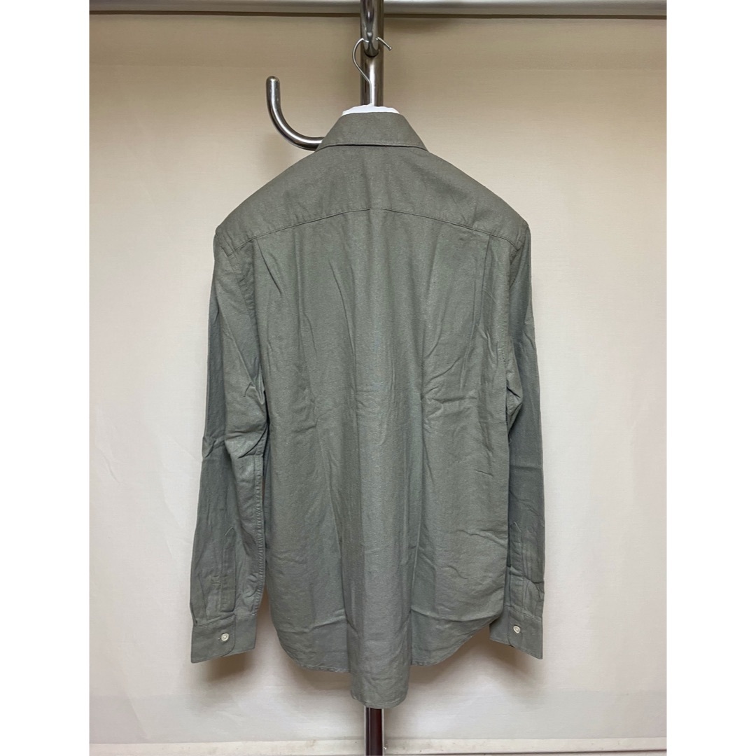 Maison Martin Margiela(マルタンマルジェラ)の新品 46 23aw OUR LEGACY クラシックシャツ 緑 6063 メンズのトップス(シャツ)の商品写真