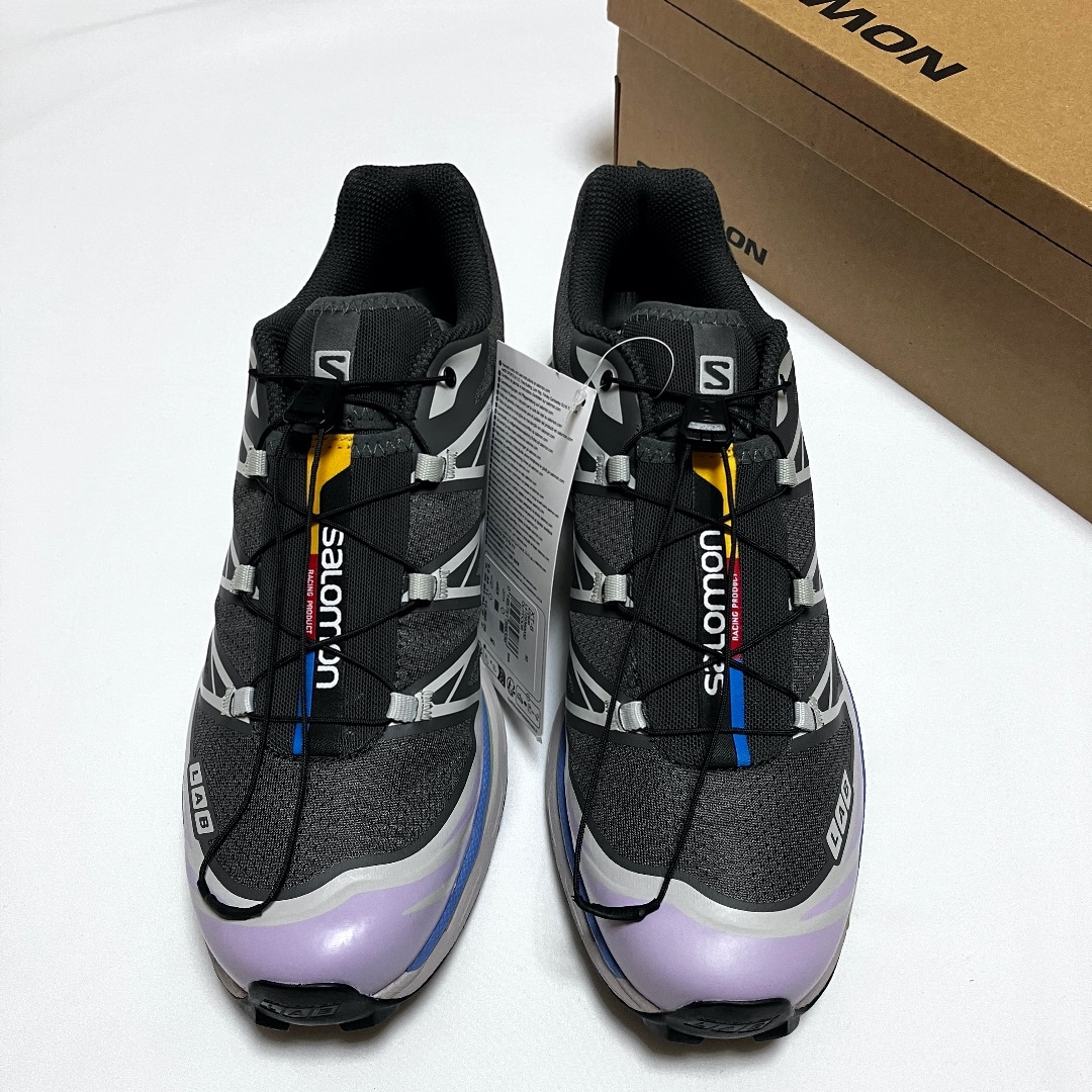 SALOMON(サロモン)の新品 27.0 23aw SALOMON XT-6 スニーカー 黒灰 6106 メンズの靴/シューズ(スニーカー)の商品写真