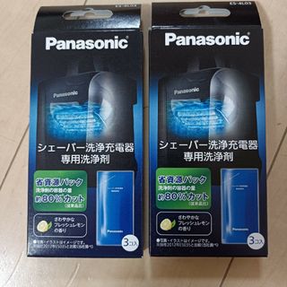 パナソニック(Panasonic)のPanasonic シェーバー洗浄液 ES-4L03  2箱6袋(メンズシェーバー)