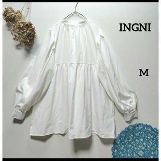 イング(INGNI)のINGNI イング　ティアードブラウス　M(シャツ/ブラウス(長袖/七分))