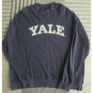 レイジブルー(RAGEBLUE)のYALE University  ビッグシルエットカレッジスウェット グレー L(スウェット)