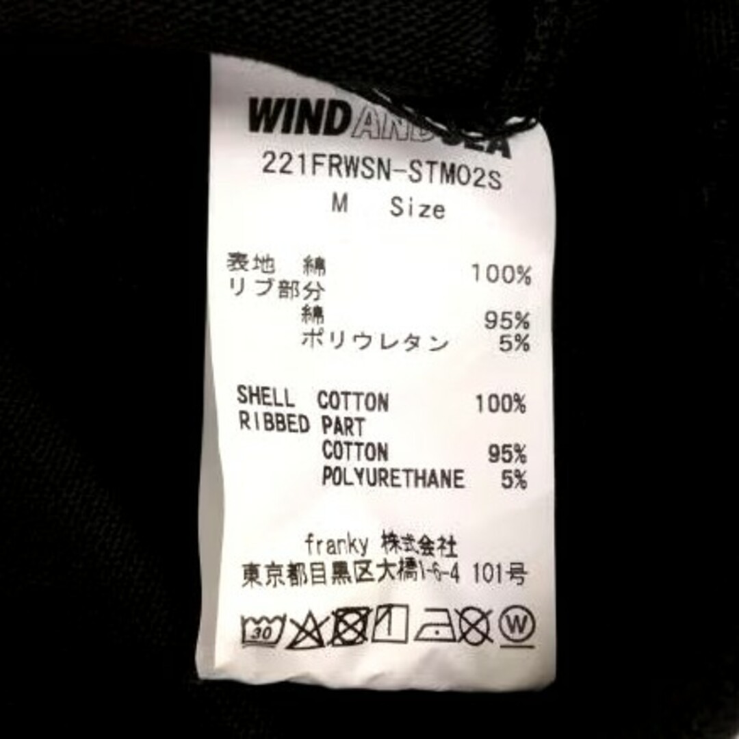 WIND AND SEA(ウィンダンシー)のNHWDS-2 / C-TEE.Sブラック メンズのトップス(Tシャツ/カットソー(半袖/袖なし))の商品写真