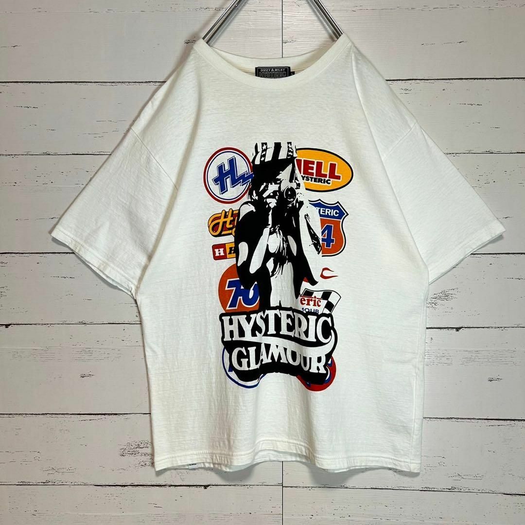 HYSTERIC GLAMOUR(ヒステリックグラマー)の【超人気モデル】ヒステリックグラマー☆ヒスガール Tシャツ Lサイズ 入手困難 メンズのトップス(Tシャツ/カットソー(半袖/袖なし))の商品写真