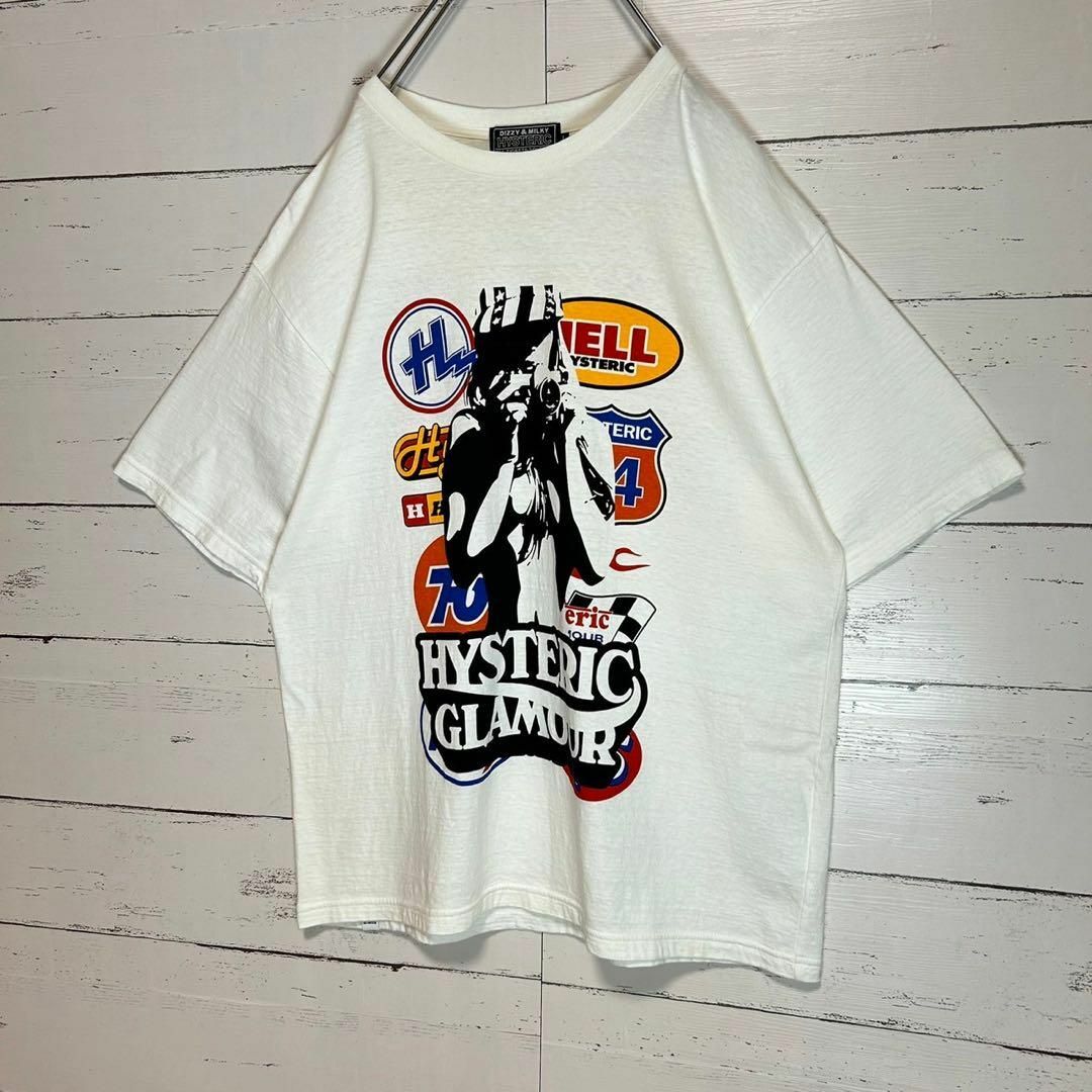 HYSTERIC GLAMOUR(ヒステリックグラマー)の【超人気モデル】ヒステリックグラマー☆ヒスガール Tシャツ Lサイズ 入手困難 メンズのトップス(Tシャツ/カットソー(半袖/袖なし))の商品写真