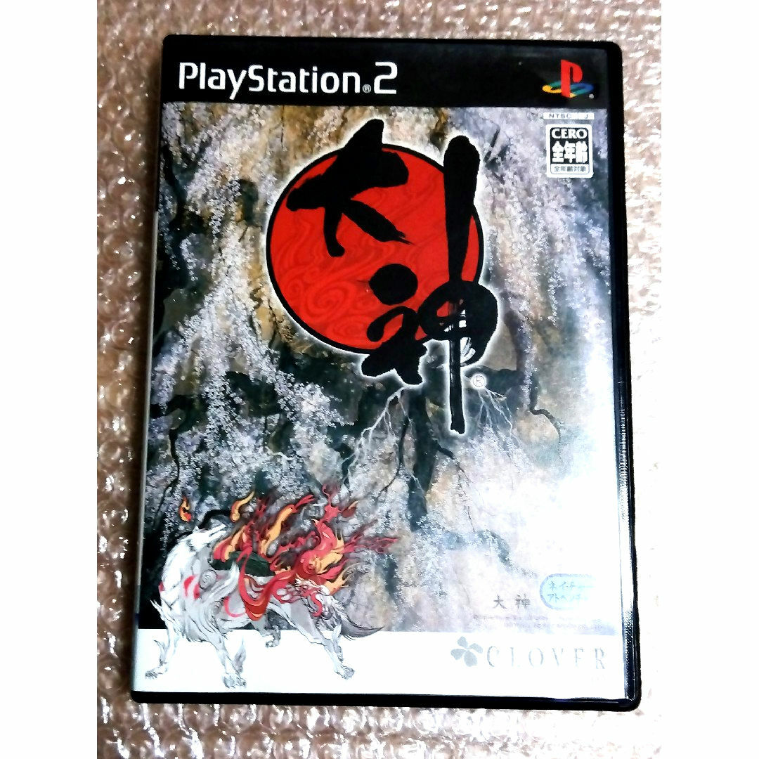PlayStation2(プレイステーション2)の大神　プレステ2 エンタメ/ホビーのゲームソフト/ゲーム機本体(家庭用ゲームソフト)の商品写真