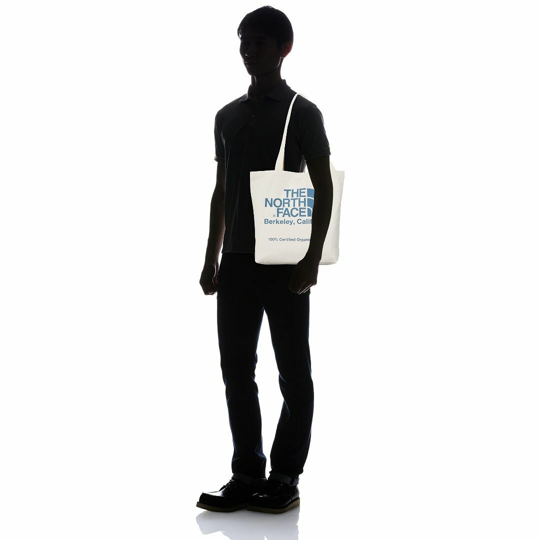 【色:ナチュラル/エーゲブルー】[ザノースフェイス] トートバッグ オーガニック メンズのバッグ(その他)の商品写真