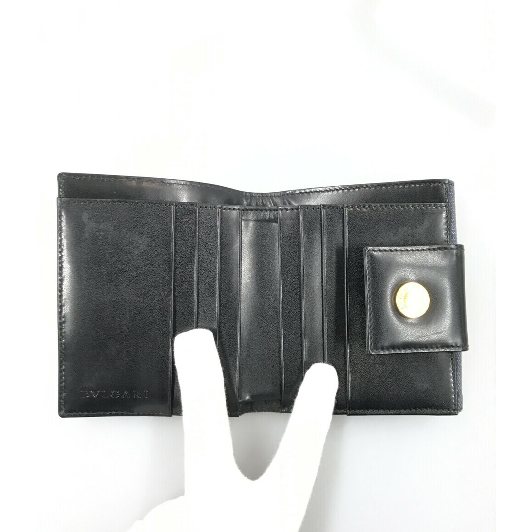 BVLGARI(ブルガリ)のブルガリ Bvlgari 二つ折り財布 Wホック デニム    レディース レディースのファッション小物(財布)の商品写真