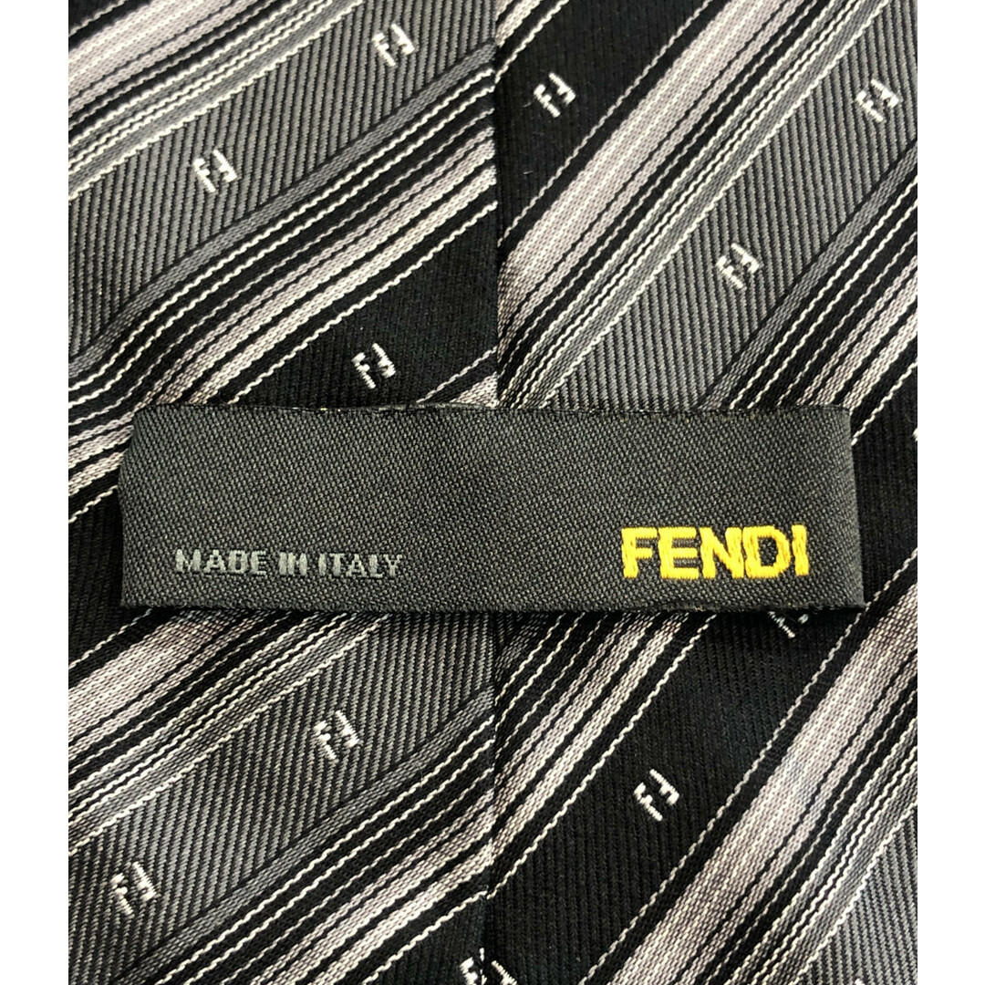 FENDI(フェンディ)のフェンディ FENDI ネクタイ シルク100% 斜めストライプ メンズ メンズのファッション小物(ネクタイ)の商品写真