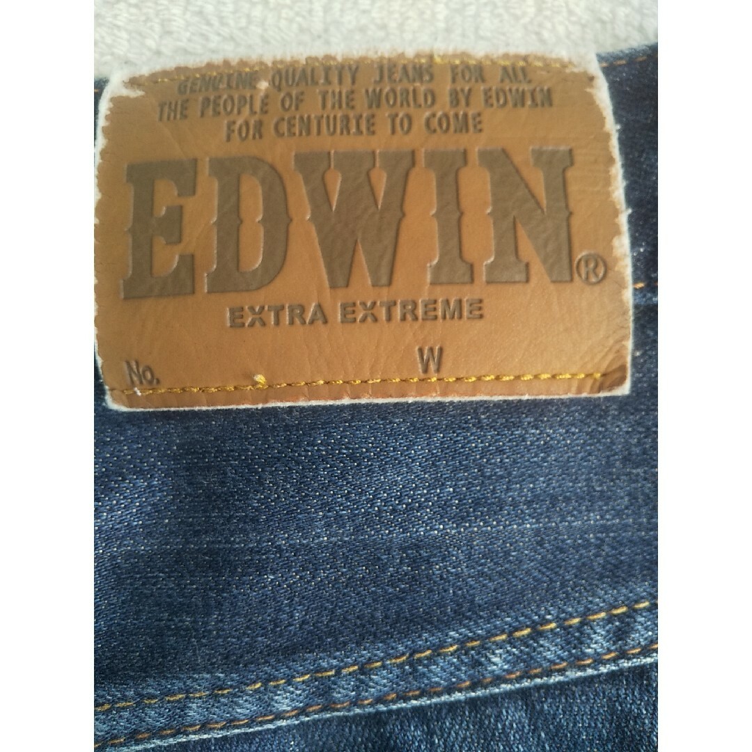 EDWIN(エドウィン)のエドウィン EDWIN 1983ストレートデニムパンツ 日本製 ブルー W28 メンズのパンツ(デニム/ジーンズ)の商品写真