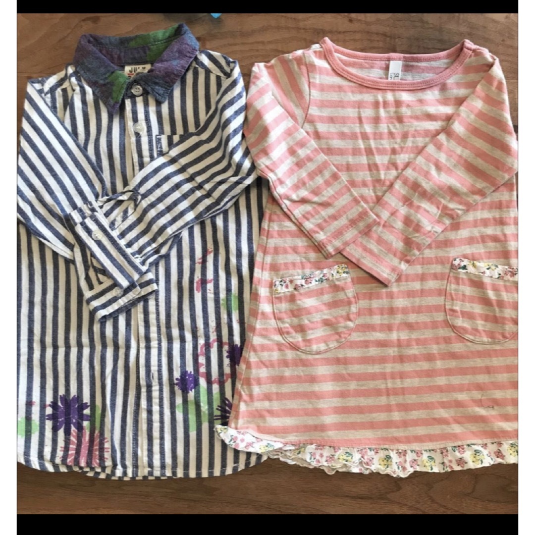 JUNK STORE(ジャンクストアー)のワンピース　チェニック　95 キッズ/ベビー/マタニティのキッズ服女の子用(90cm~)(ワンピース)の商品写真