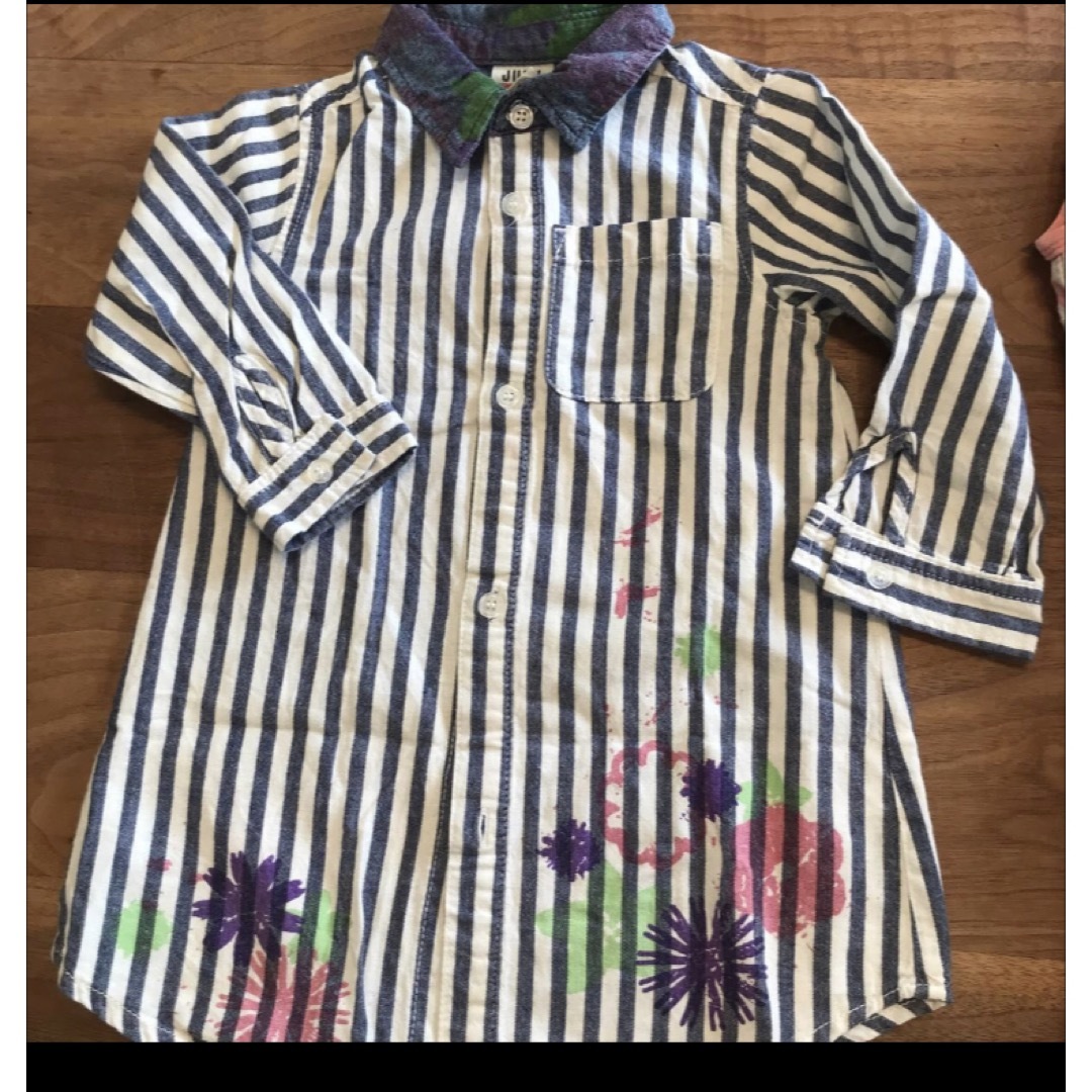 JUNK STORE(ジャンクストアー)のワンピース　チェニック　95 キッズ/ベビー/マタニティのキッズ服女の子用(90cm~)(ワンピース)の商品写真