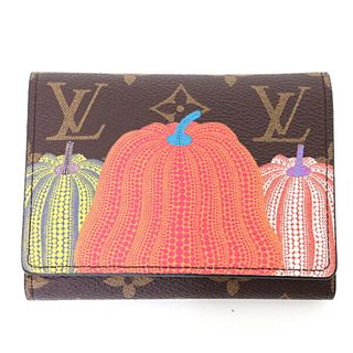 ルイヴィトン(LOUIS VUITTON)のルイ ヴィトン LOUIS VUITTON 草間彌生 LV×YK ポルトフォイユ ヴィクトリーヌ 三つ折り財布 M82111 マルチカラー 未使用品(財布)