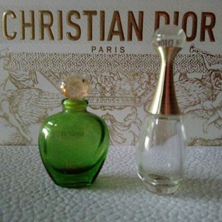 クリスチャンディオール(Christian Dior)のTENDRE POISON 5ml & ジャドール 5ml ミニチュア空き瓶2個(ノベルティグッズ)