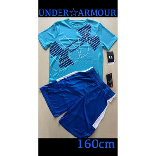 UNDER ARMOUR - ★ 新品タグ付き　160㎝　UNDERARMOURアンダーアーマーセットアップ