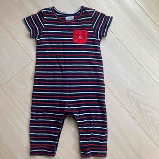 ベビーギャップ(babyGAP)のbabygap 足長め ロンパース 9-12m 70 ギャップ(ロンパース)