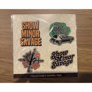 ShowMinorSavage　SMS　ピンズ3個セット