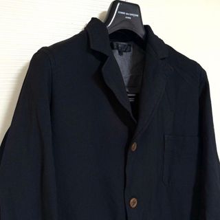 コムデギャルソンコムデギャルソン(COMME des GARCONS COMME des GARCONS)のコムデギャルソン  コムデギャルソン  ポリ縮　コート　コムコム　縮絨　(スプリングコート)