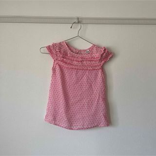 ザラキッズ(ZARA KIDS)のザラキッズ　zara girl 花柄フリルブラウス ネクスト　ギャップキッズ(ブラウス)