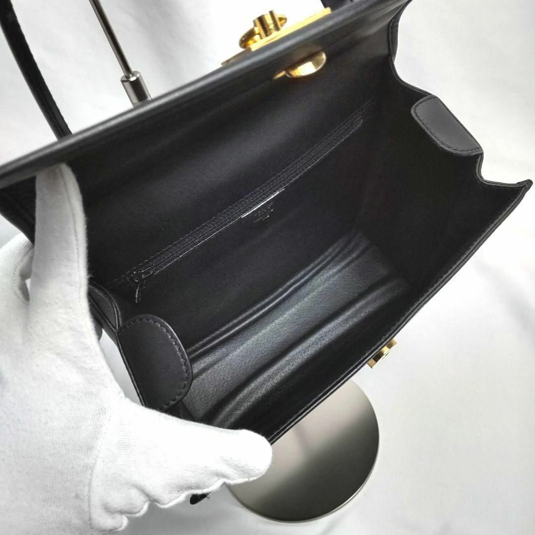 celine(セリーヌ)の★クリーニング済み★セリーヌ ハンドバッグ　ブラック　ヴィンテージ レディースのバッグ(ハンドバッグ)の商品写真