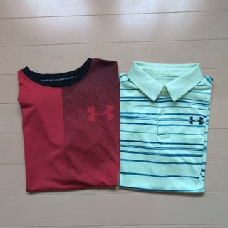 アンダーアーマー(UNDER ARMOUR)のUNDER ARMOUR Ｔシャツ２枚セット150cm(Tシャツ/カットソー)