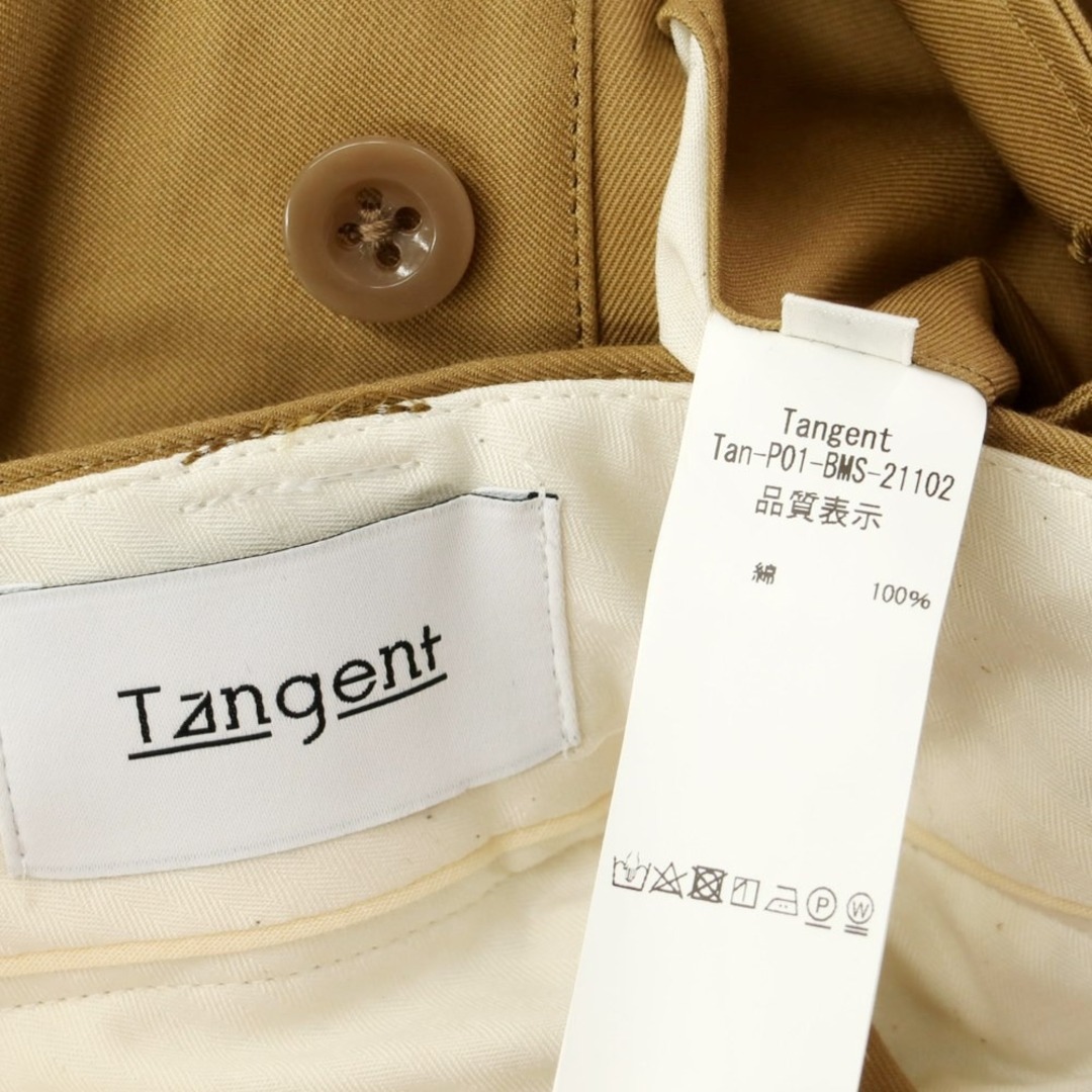 【中古】タンジェント Tangent コットン カジュアルスラックスパンツ ブラウンベージュ【サイズ50】【メンズ】 メンズのパンツ(スラックス)の商品写真