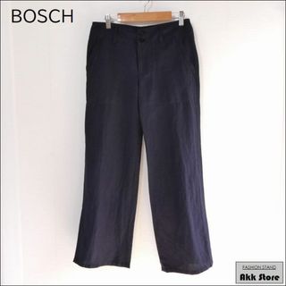 ボッシュ(BOSCH)のBOSCH ボッシュ レディース パンツ テーパード 麻混 S(カジュアルパンツ)