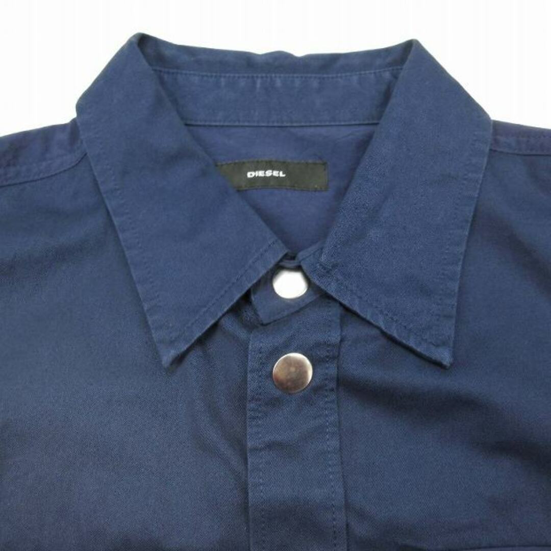 DIESEL(ディーゼル)のディーゼル S-AUSTIN SHIRT ナイロン 切替 シャツジャケット ♪3 メンズのジャケット/アウター(ブルゾン)の商品写真