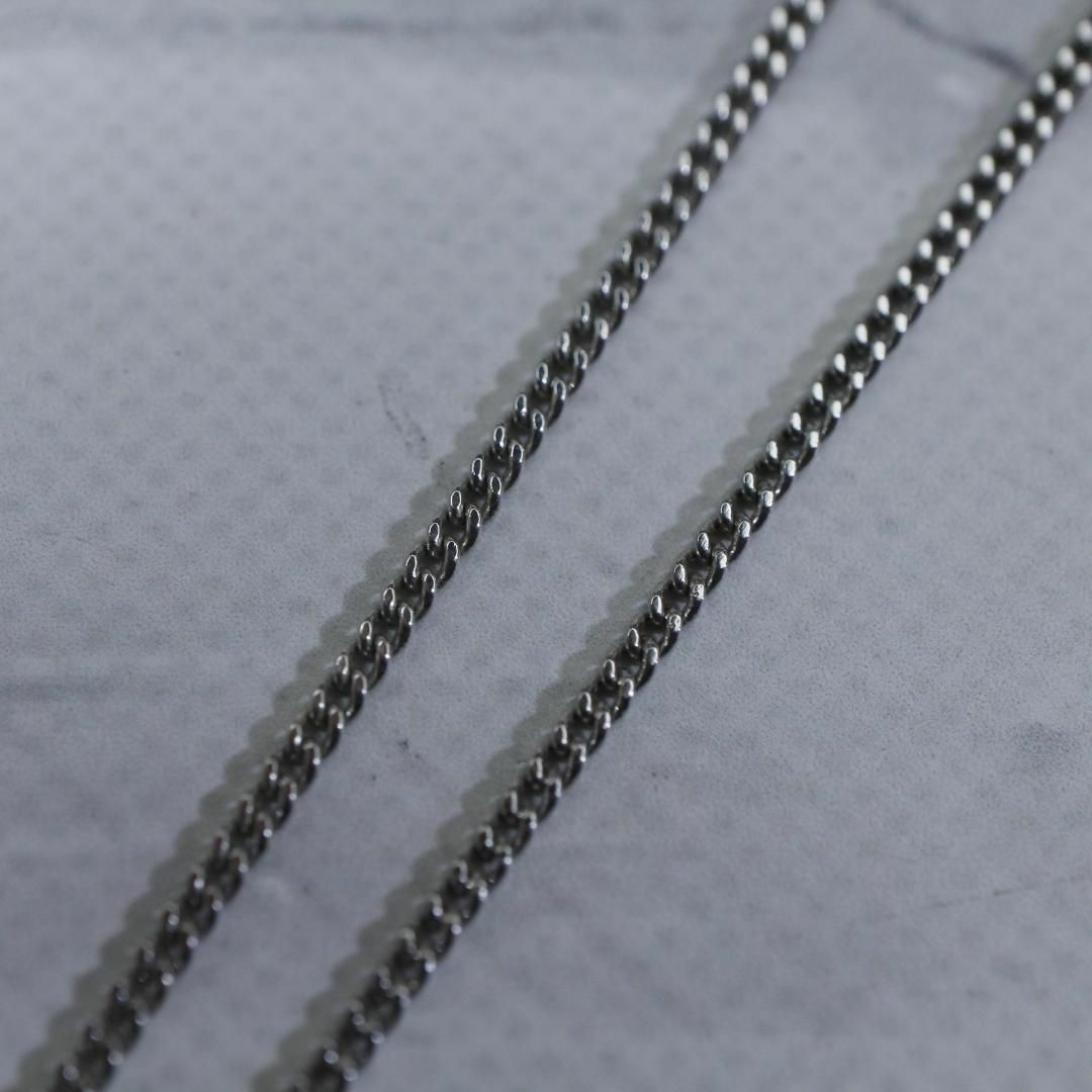 Courreges(クレージュ)の【匿名配送】 クレージュ ネックレス シルバー ロゴ ハート レディースのアクセサリー(ネックレス)の商品写真