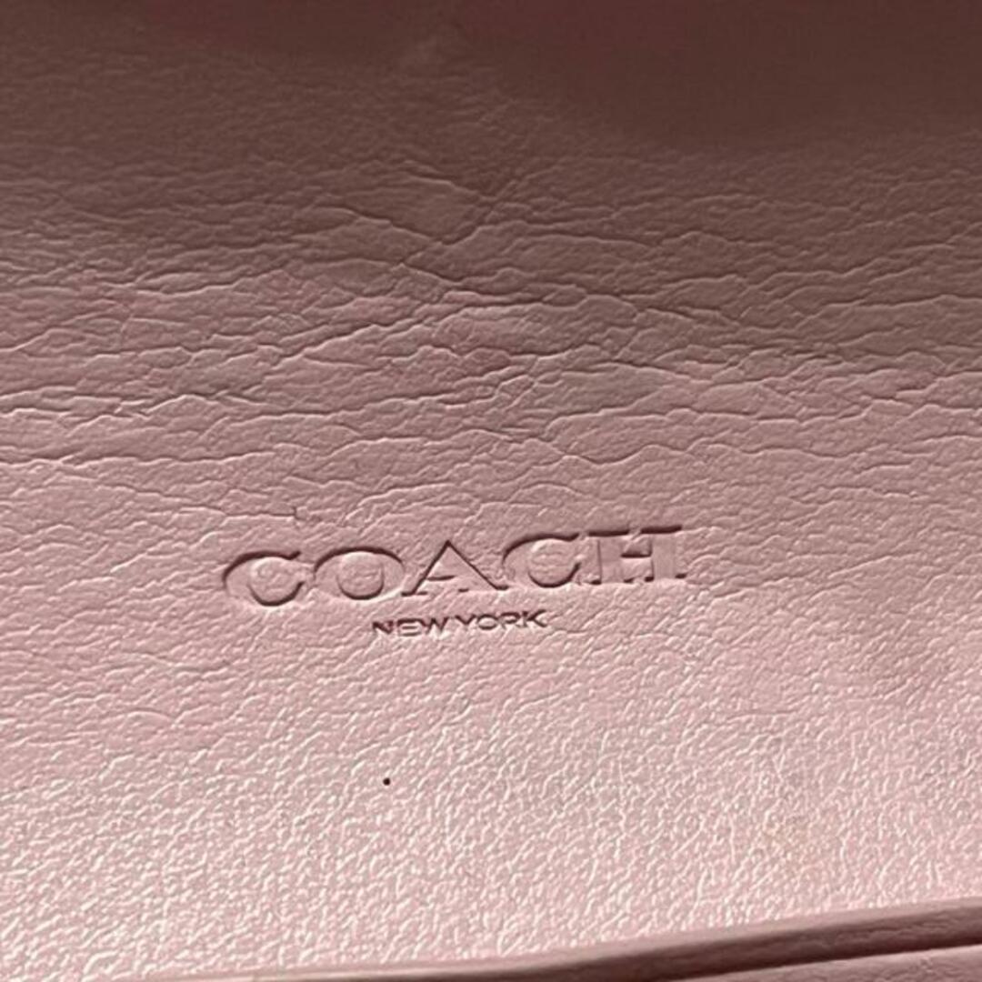 COACH(コーチ)のCOACH(コーチ) 長財布 - 57211 アイボリー×ライトピンク×マルチ 花柄 PVC(塩化ビニール) レディースのファッション小物(財布)の商品写真