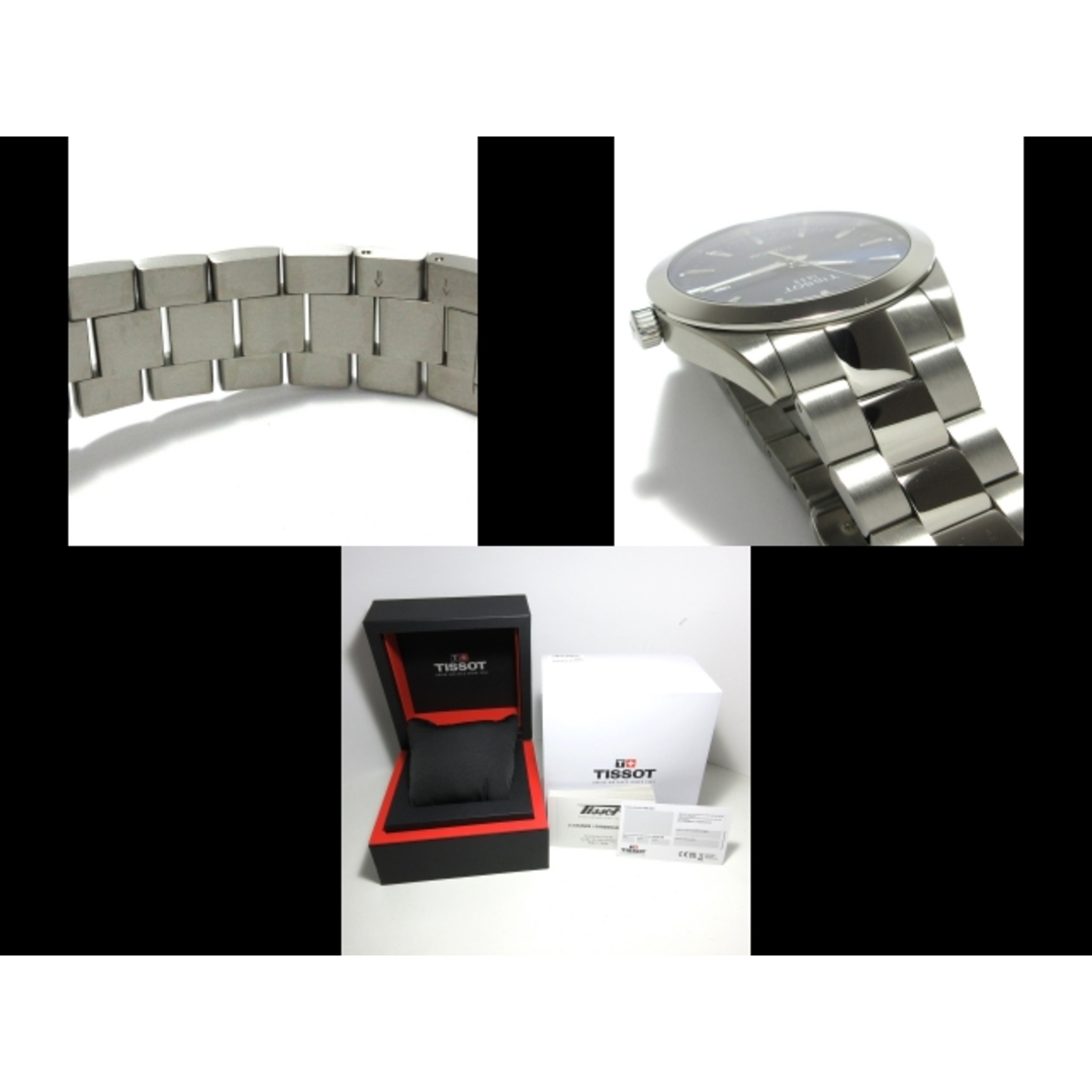 TISSOT(ティソ)のTISSOT(ティソ) 腕時計美品  ジェントルマン T127.410.44.041.00 メンズ チタン ブルー メンズの時計(その他)の商品写真