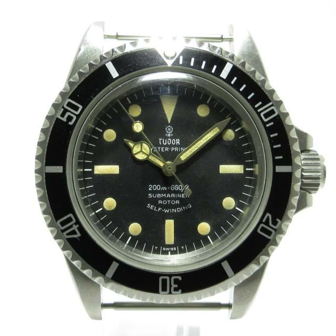 Tudor(チュードル)のTUDOR(チューダー/チュードル) 腕時計 サブマリーナ 7016/0 メンズ SS/アンティーク/小薔薇 黒 メンズの時計(その他)の商品写真