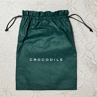 クロコダイル(Crocodile)のCROCODILE 不織布 巾着 袋 バッグ(ショップ袋)