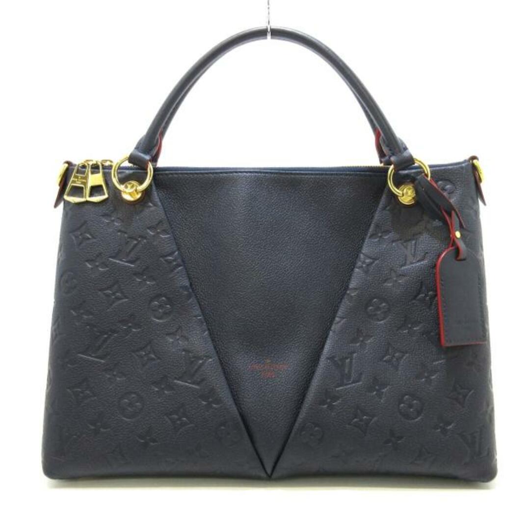 LOUIS VUITTON(ルイヴィトン)のLOUIS VUITTON(ルイヴィトン) トートバッグ モノグラム・アンプラント VトートMM M44397 マリーヌルージュ エンボス加工を施したグレインレザー（皮革の種類：牛革）、グレインレザー（皮革の種類：牛革） レディースのバッグ(トートバッグ)の商品写真