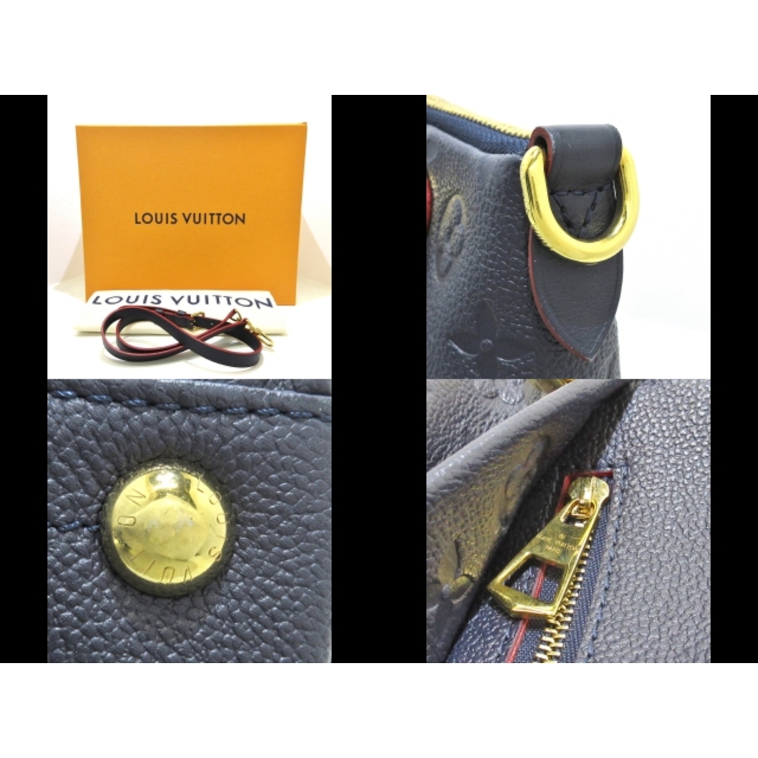 LOUIS VUITTON(ルイヴィトン)のLOUIS VUITTON(ルイヴィトン) トートバッグ モノグラム・アンプラント VトートMM M44397 マリーヌルージュ エンボス加工を施したグレインレザー（皮革の種類：牛革）、グレインレザー（皮革の種類：牛革） レディースのバッグ(トートバッグ)の商品写真