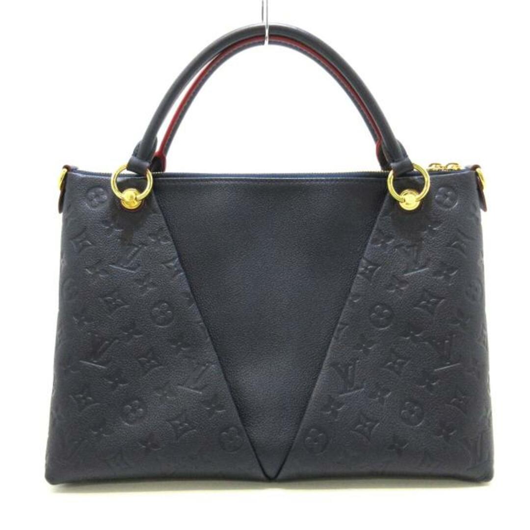 LOUIS VUITTON(ルイヴィトン)のLOUIS VUITTON(ルイヴィトン) トートバッグ モノグラム・アンプラント VトートMM M44397 マリーヌルージュ エンボス加工を施したグレインレザー（皮革の種類：牛革）、グレインレザー（皮革の種類：牛革） レディースのバッグ(トートバッグ)の商品写真