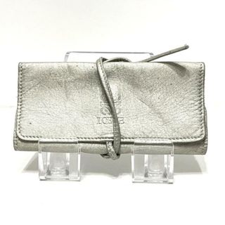 ロエベ(LOEWE)のLOEWE(ロエベ) 小物入れ - シルバー アクセサリーケース ナッパレザー(その他)