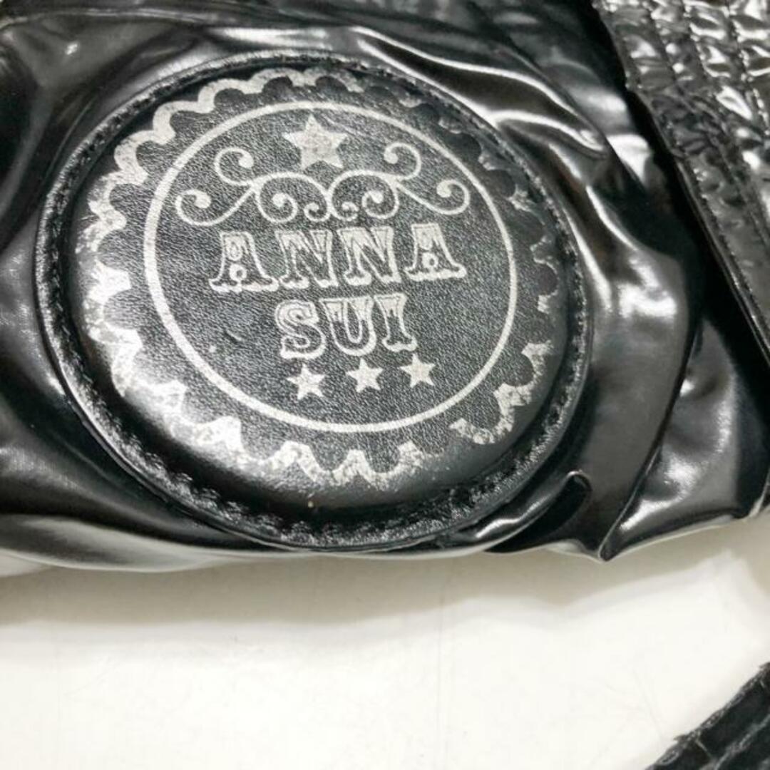 ANNA SUI(アナスイ)のANNA SUI(アナスイ) ボストンバッグ - 黒 本体ロックなし PVC(塩化ビニール) レディースのバッグ(ボストンバッグ)の商品写真