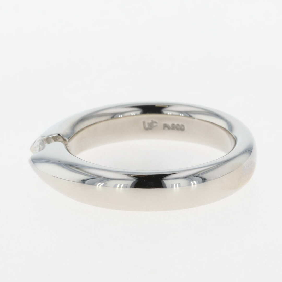 ダイヤモンド デザインリング 19.5号 Pt900 【中古】 メンズのアクセサリー(リング(指輪))の商品写真
