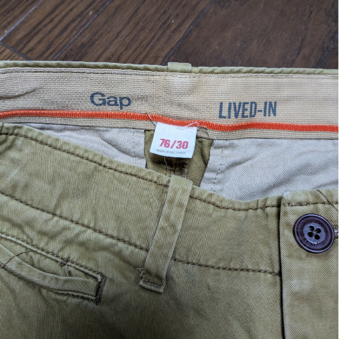 GAP(ギャップ)のGap チノ ショートパンツ 短パン 茶色 ギャップ ブラウン メンズのパンツ(ショートパンツ)の商品写真