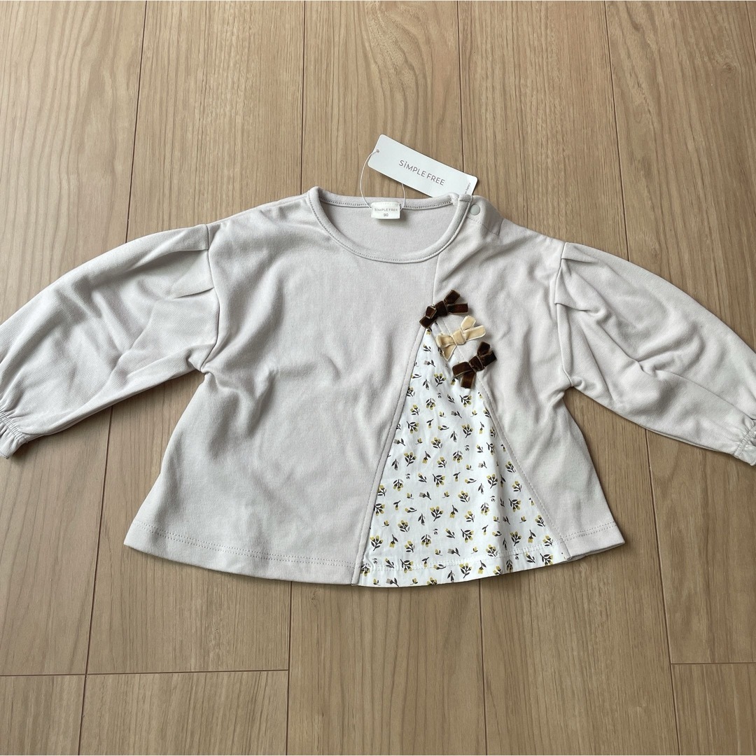 アカチャンホンポ(アカチャンホンポ)のアカチャンホンポ SIMPLE FREE トップス 90cm キッズ/ベビー/マタニティのキッズ服女の子用(90cm~)(Tシャツ/カットソー)の商品写真