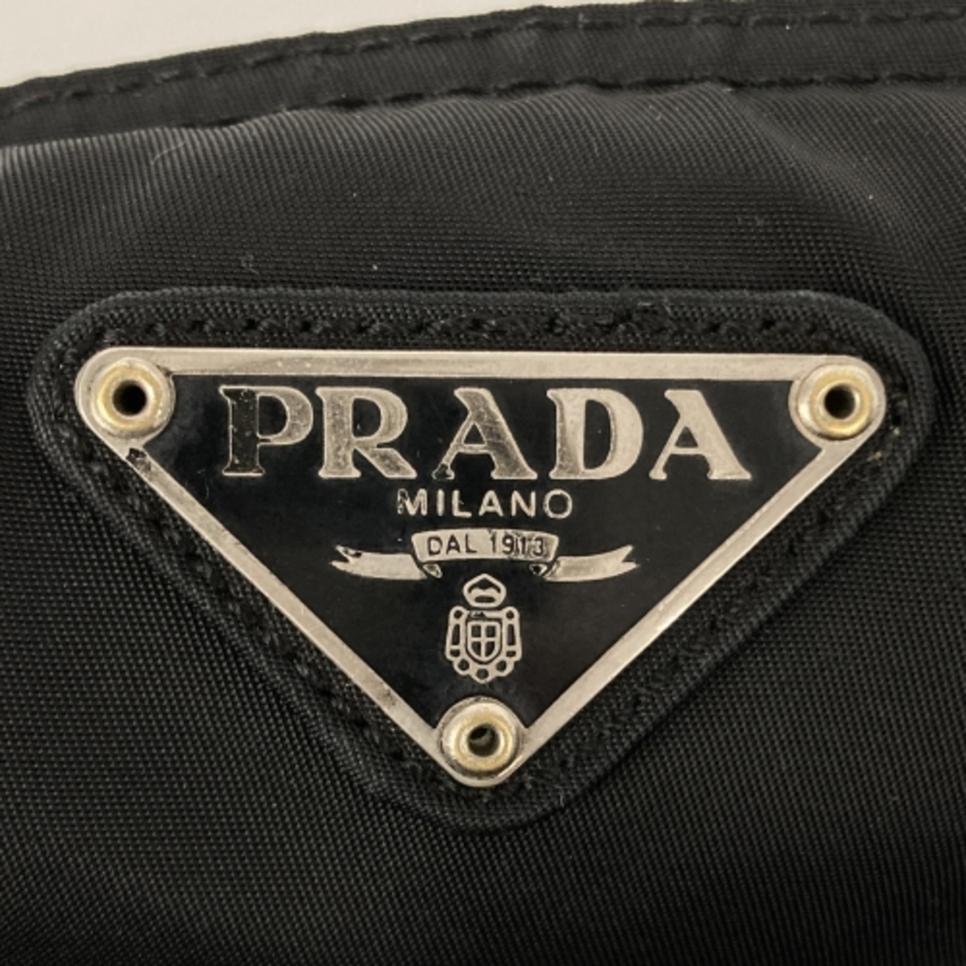 PRADA - PRADA プラダ テスート 三角プレート ショルダーバッグ PRADA - PRADA プラダ テスート 三角プレート ショルダーバッグ