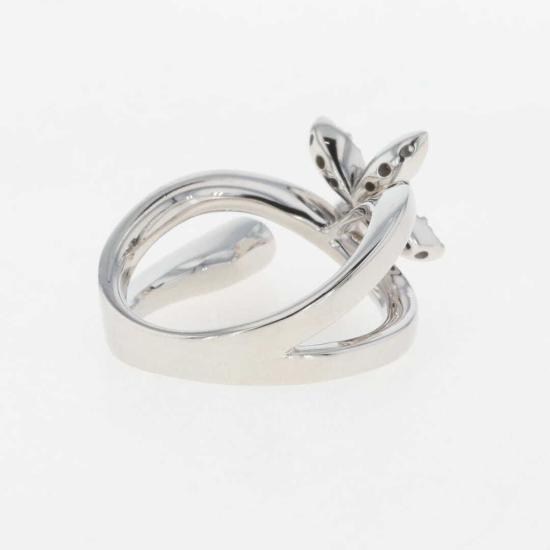 メレダイヤ デザインリング 3号 K18 【中古】 レディースのアクセサリー(リング(指輪))の商品写真