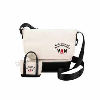 VAN IVYメッセンジャーバッグ＋トート型ミニポーチ(メッセンジャーバッグ)
