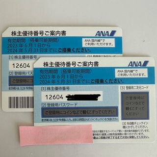 エーエヌエー(ゼンニッポンクウユ)(ANA(全日本空輸))のANA株主優待券5末2枚セット(その他)