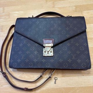 ルイヴィトン(LOUIS VUITTON)のビイトン　モノグラム　ビジネスバック(ビジネスバッグ)