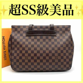 LOUIS VUITTON - 超美品 ルイヴィトン トートバッグ パリオリ PM ダミエ A4