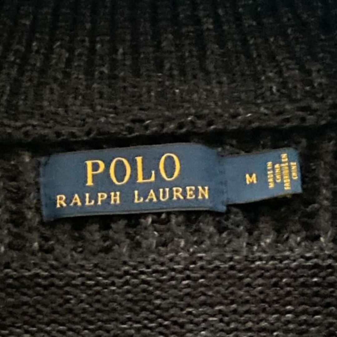 POLO RALPH LAUREN(ポロラルフローレン)のPOLObyRalphLauren(ポロラルフローレン) カーディガン サイズM メンズ - ネイビー 長袖 メンズのトップス(カーディガン)の商品写真